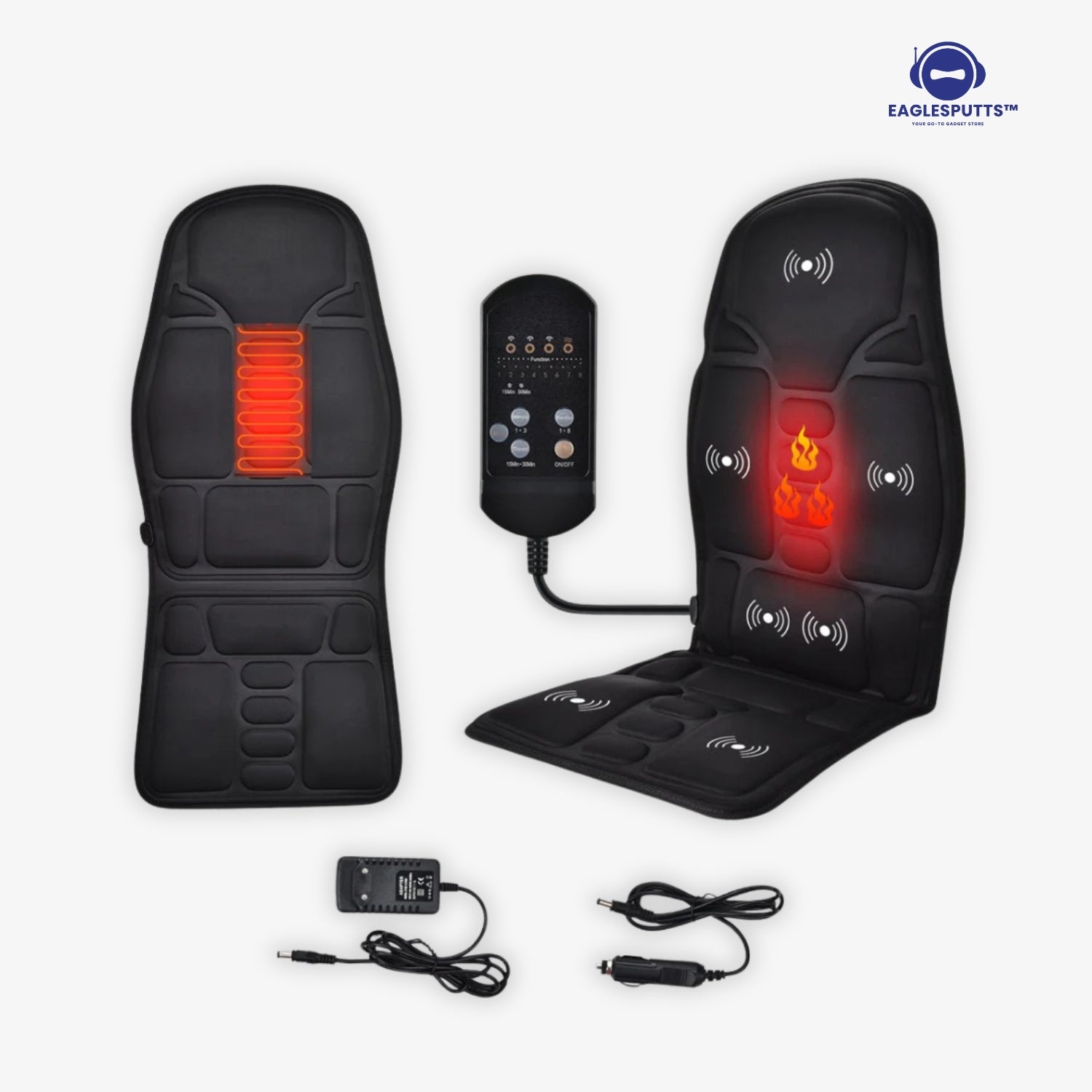 Massage Seat Topper – Full-Body Relaxation with Heat Therapy